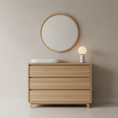 Canvas 3-Drawer Chest